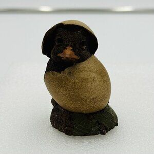 Tim Wolfe "Alvin" Hatching Chick Resin Retired 3" Tall Figurine #32